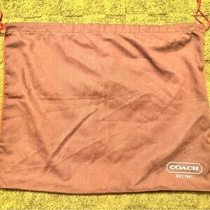 Coach Brown Dust Bag